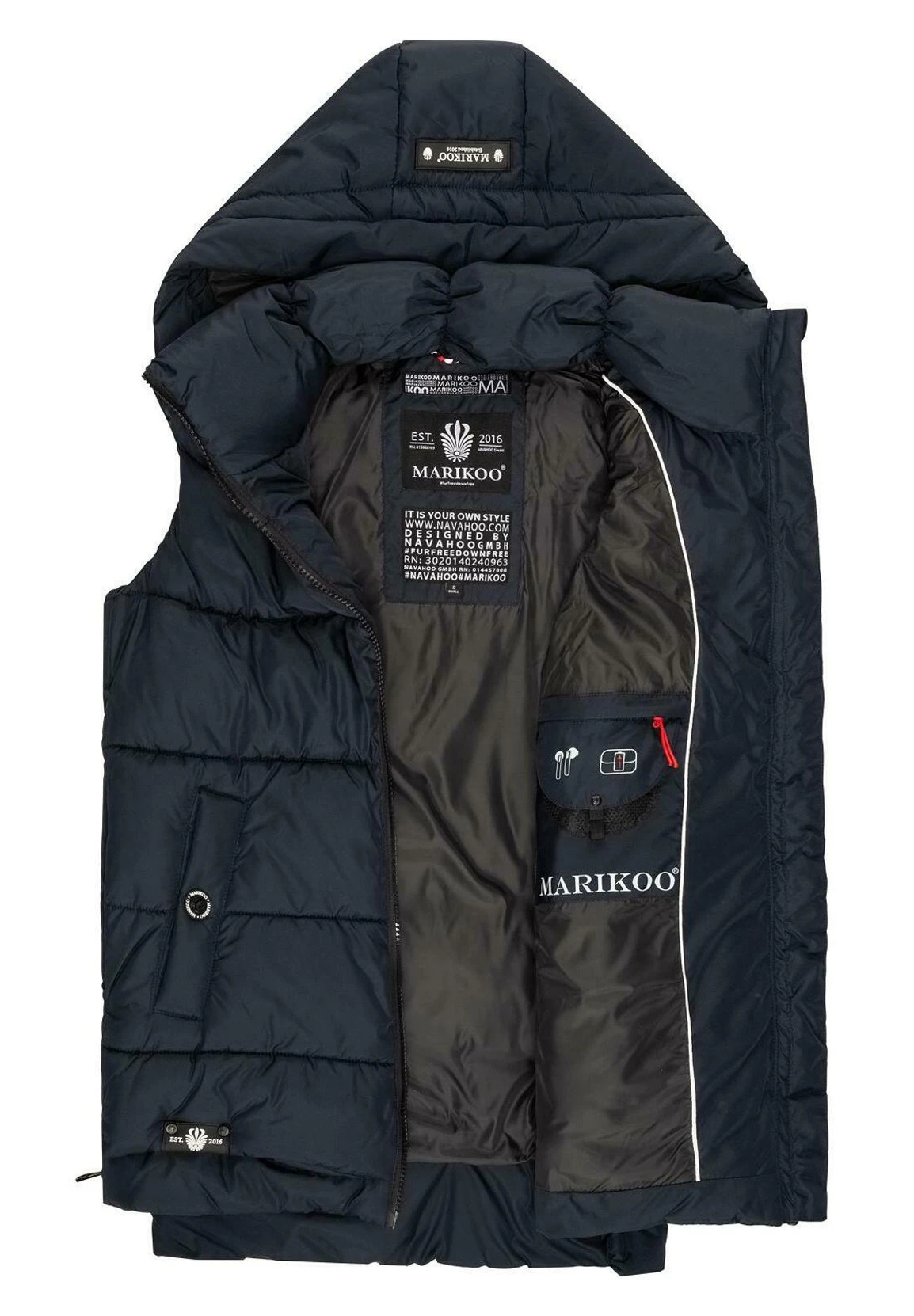 Zarinaa - Chaleco - Navy