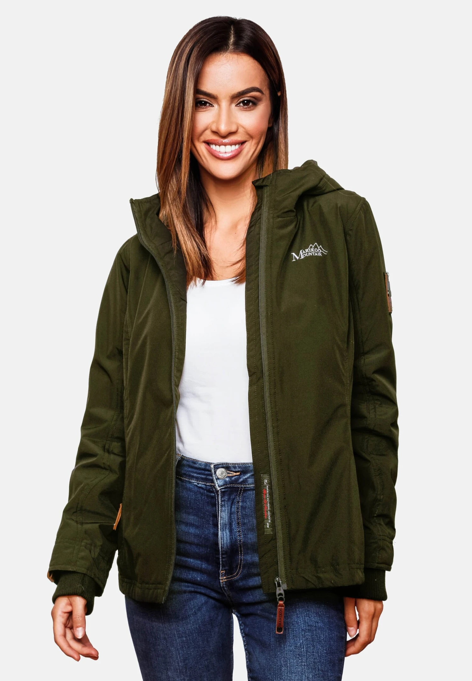 Brombeere - Chaqueta Outdoor - Olive