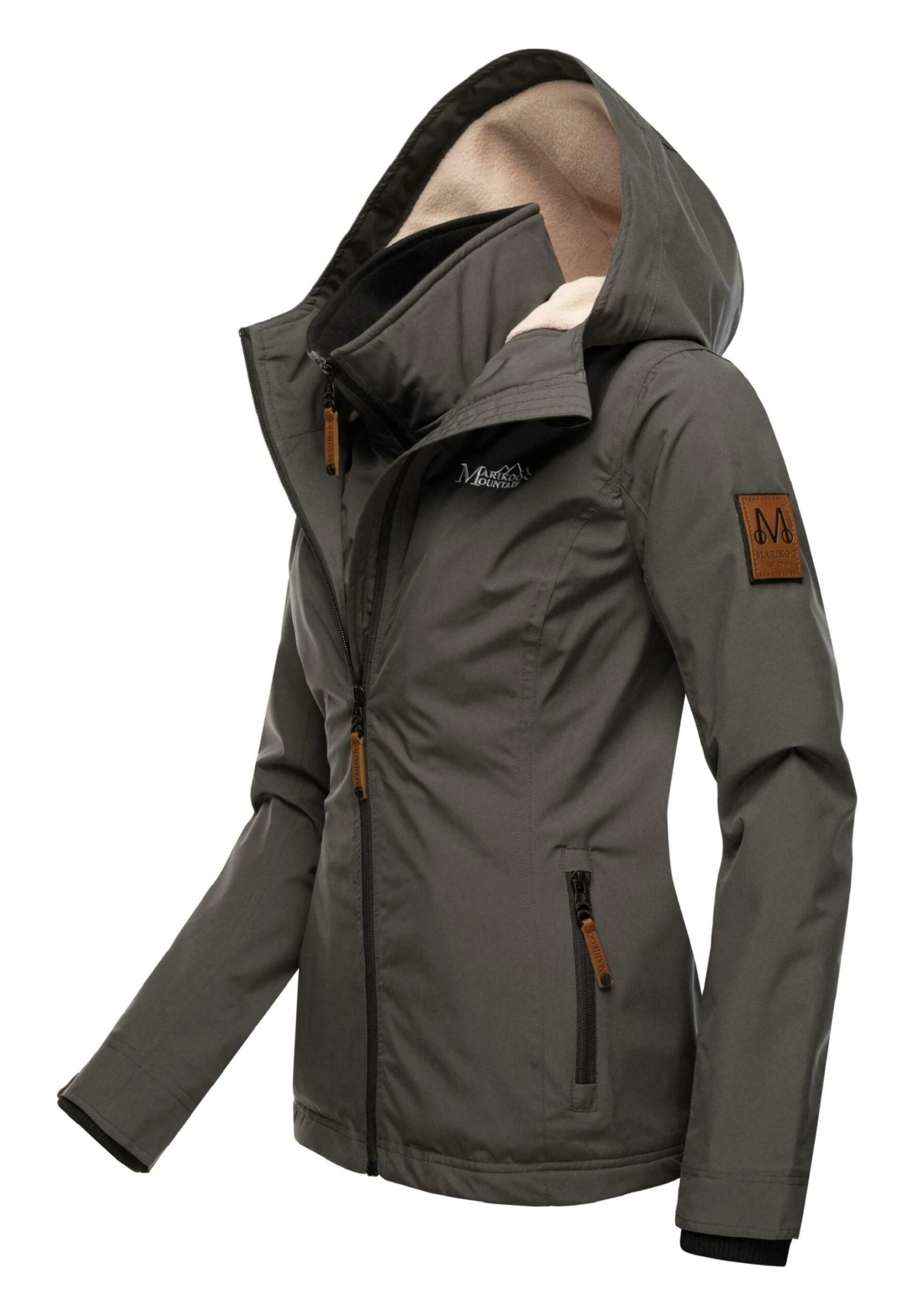 Erdbeere - Chaqueta Outdoor - Dark Grey