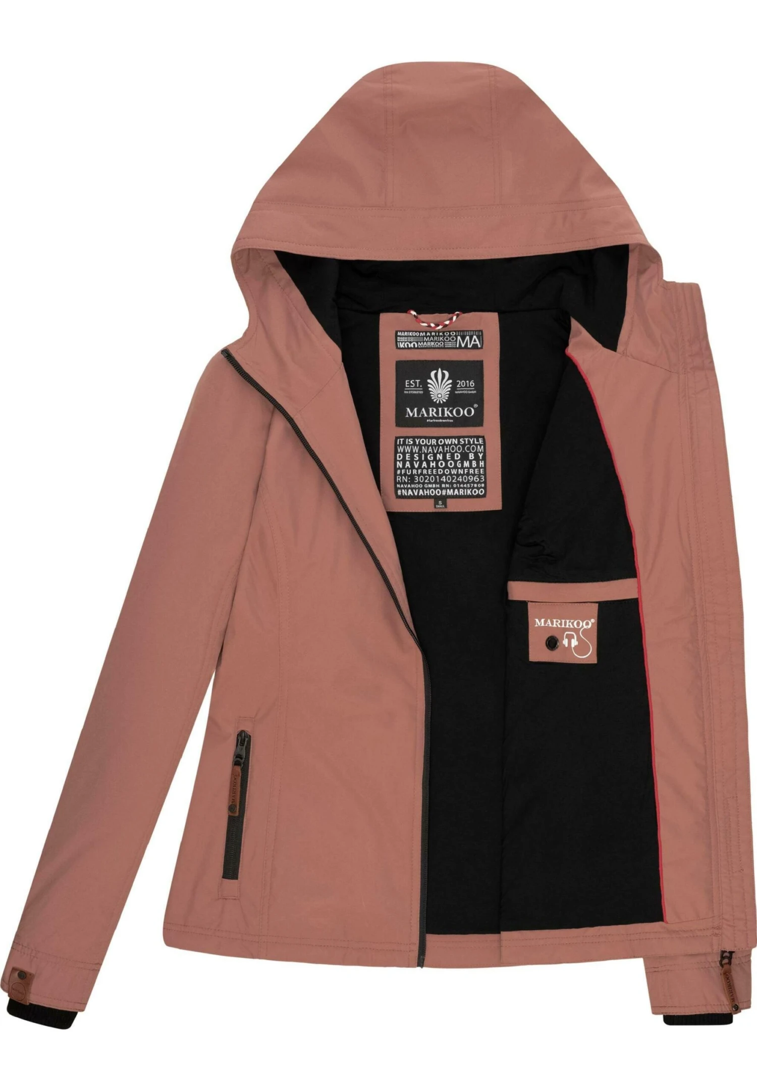 Brombeere - Chaqueta Outdoor - Terracotta