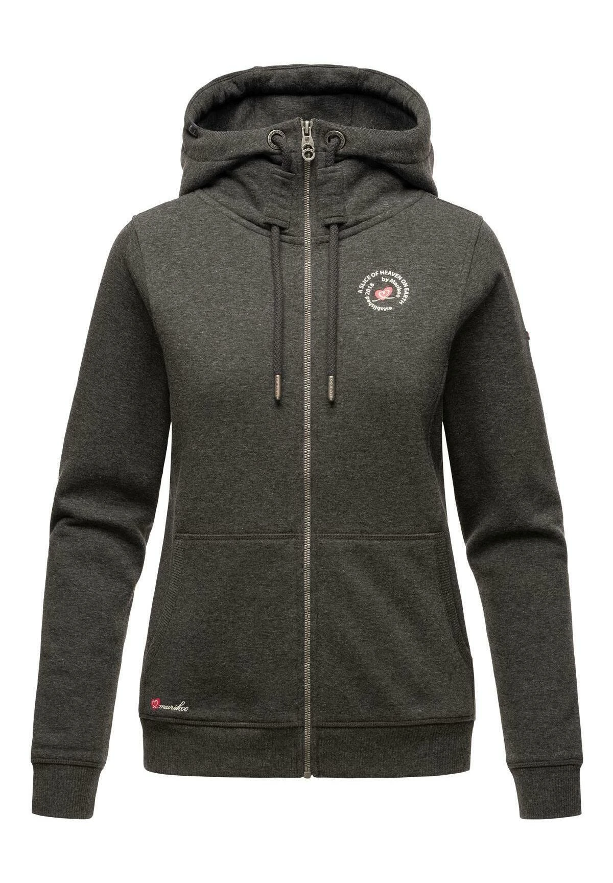 Setsunaa - Sudadera Con Cremallera - Darkgreymelange