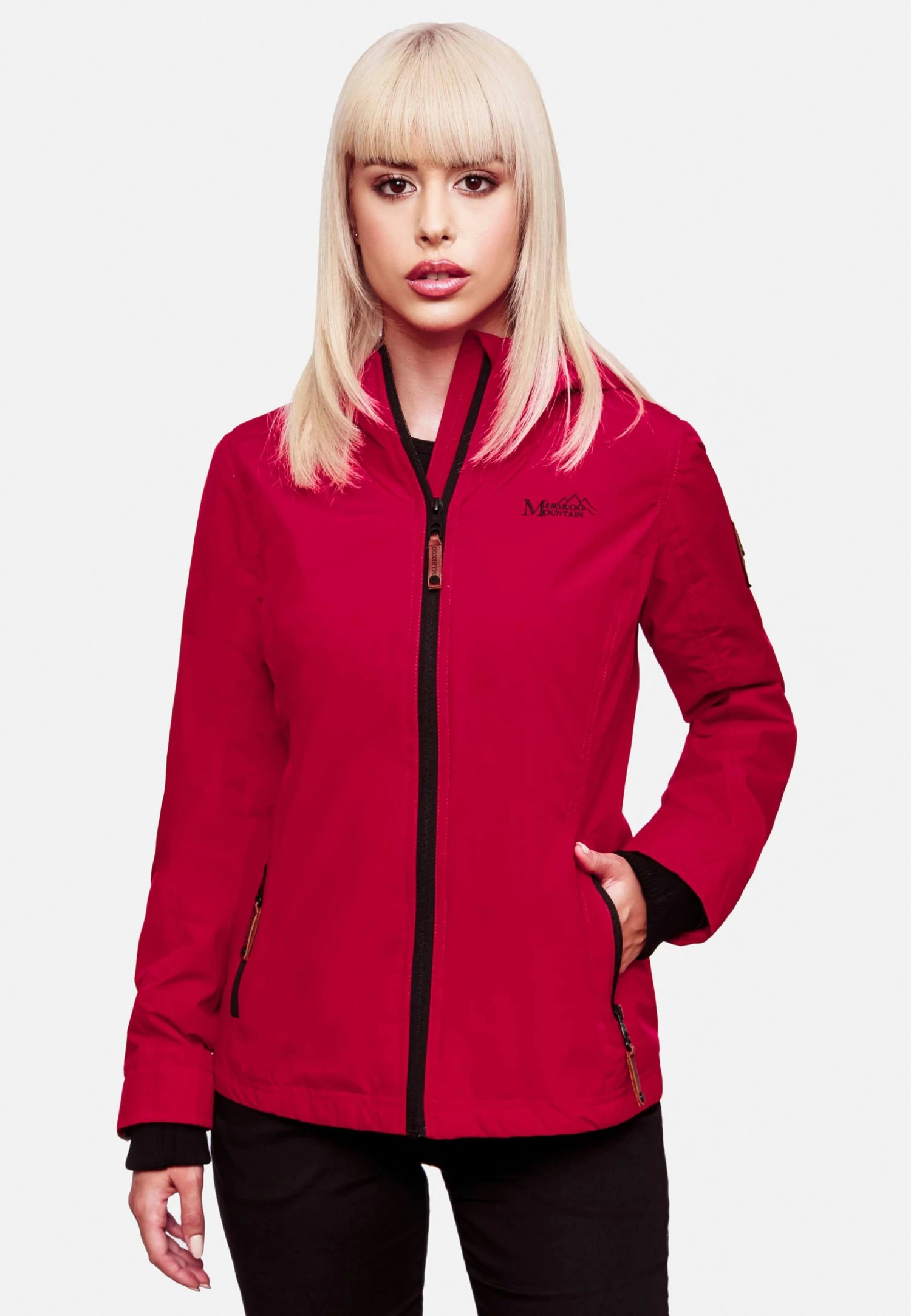 Brombeere - Chaqueta Outdoor - Fuchsia