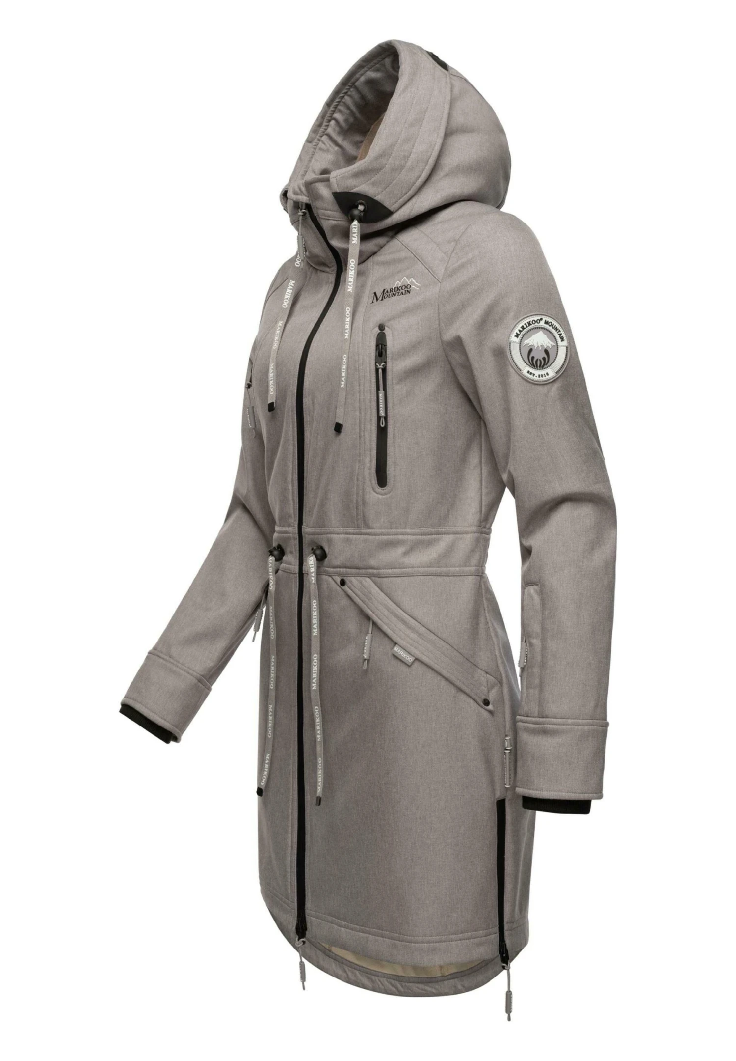 Racquelle - Parka - Zinc Grey
