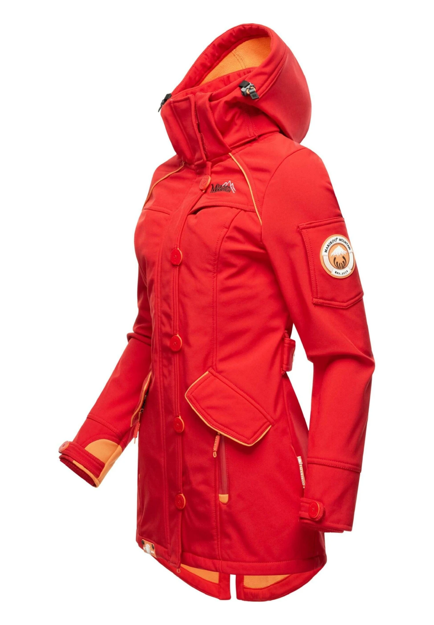 Soulinaa - Parka - Light Red