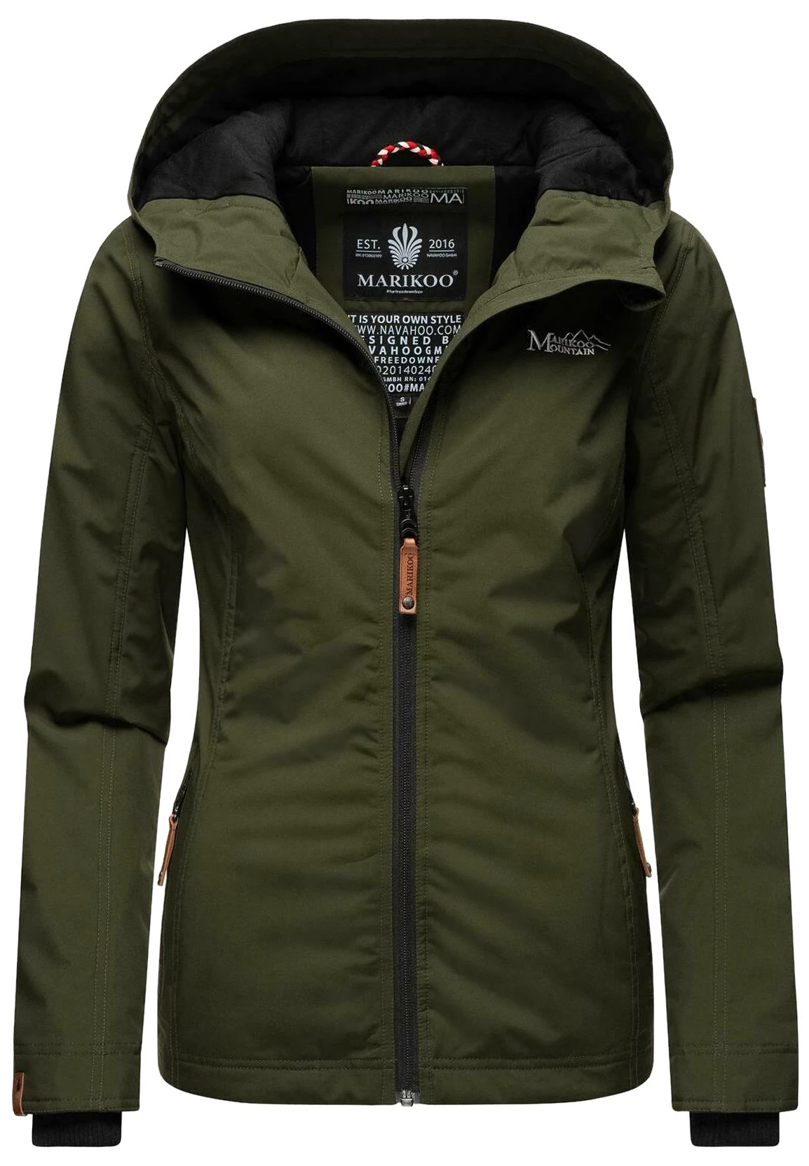 Brombeere - Chaqueta Outdoor - Olive