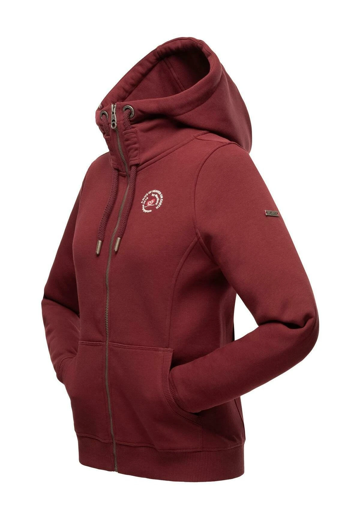 Setsunaa - Sudadera Con Cremallera - Bordeaux