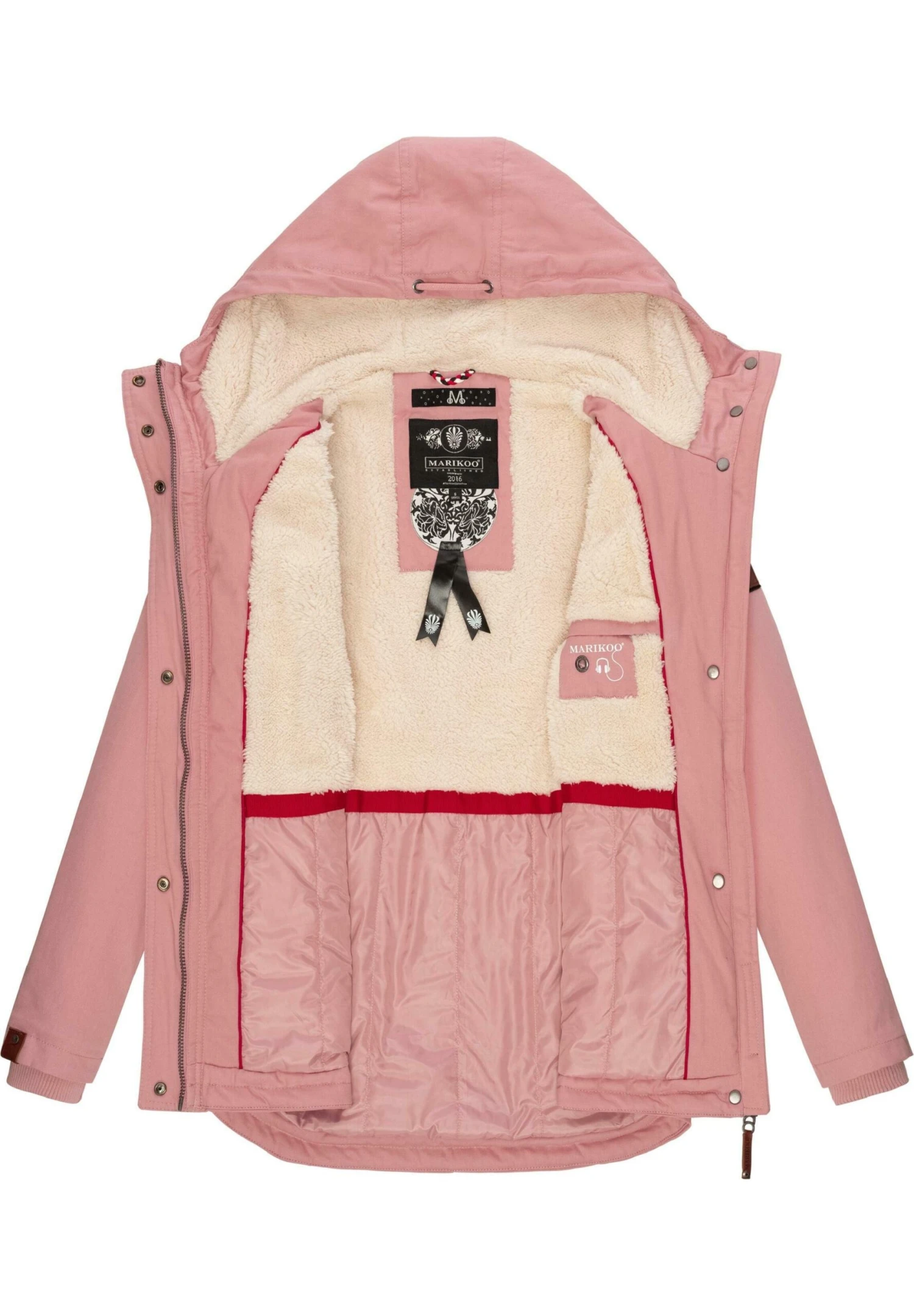 Bikoo - Abrigo De Invierno - Powder Rose