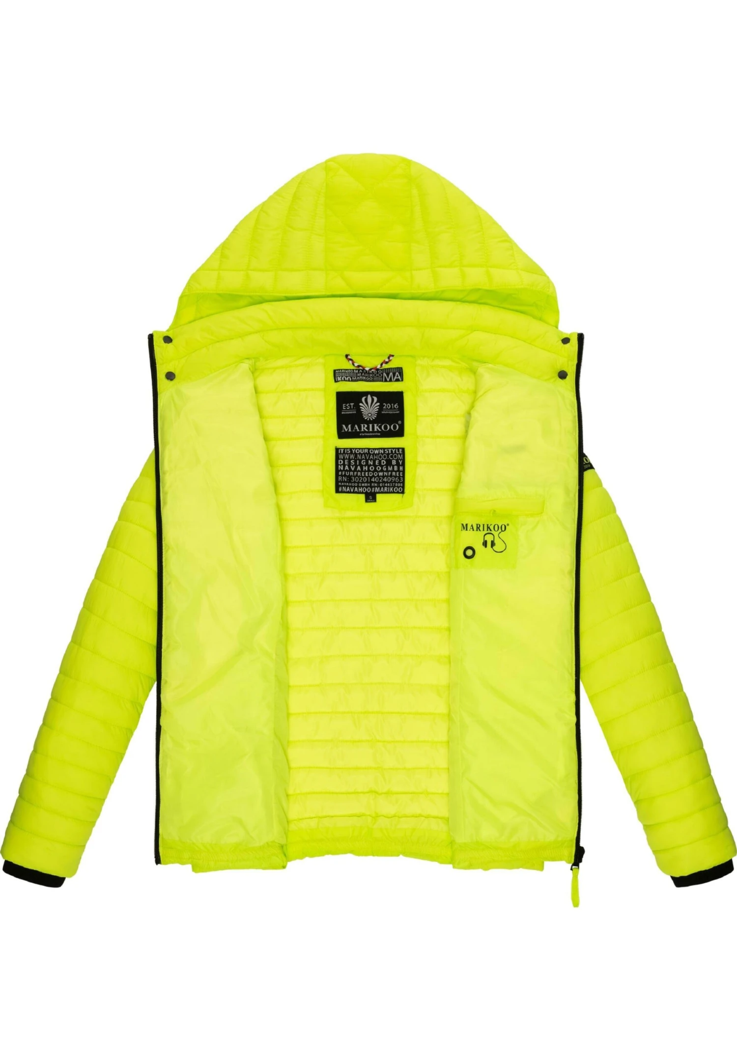 Samtpfote - Chaqueta De Entretiempo - Neon Green