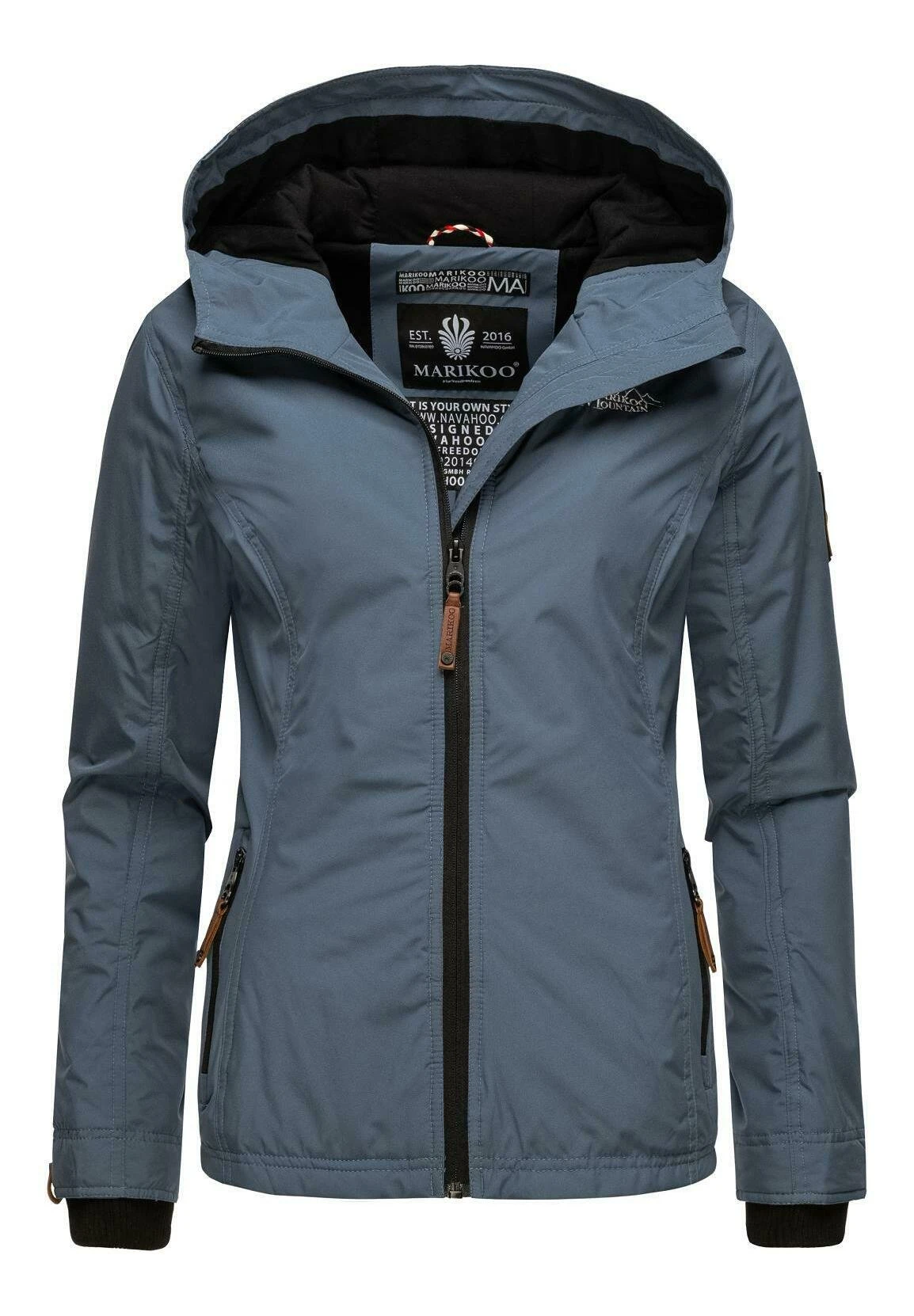 Brombeere - Chaqueta Outdoor - Dusty Blue