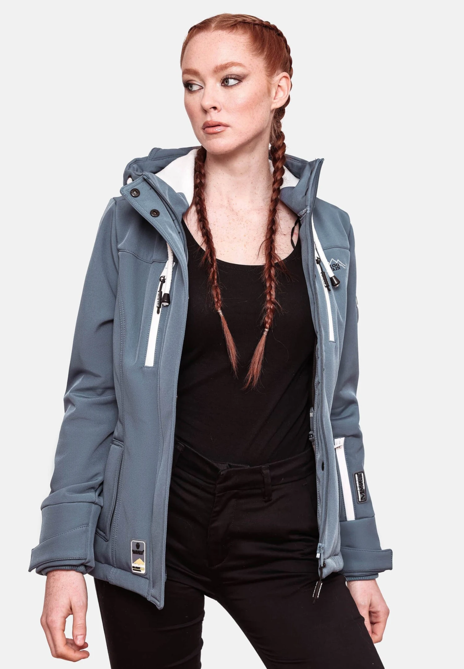 Funktions - Chaqueta Outdoor - Dusty Blue