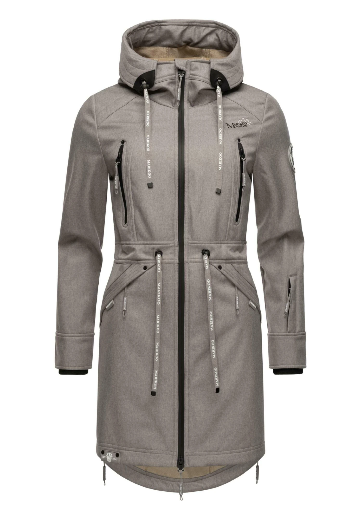 Racquelle - Parka - Zinc Grey