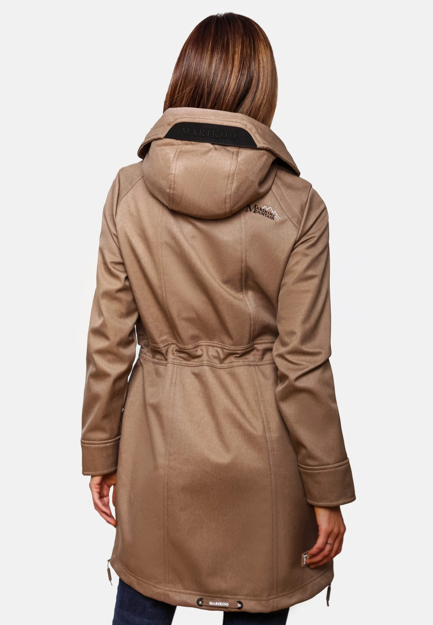 Racquelle - Parka - Taupe Grey