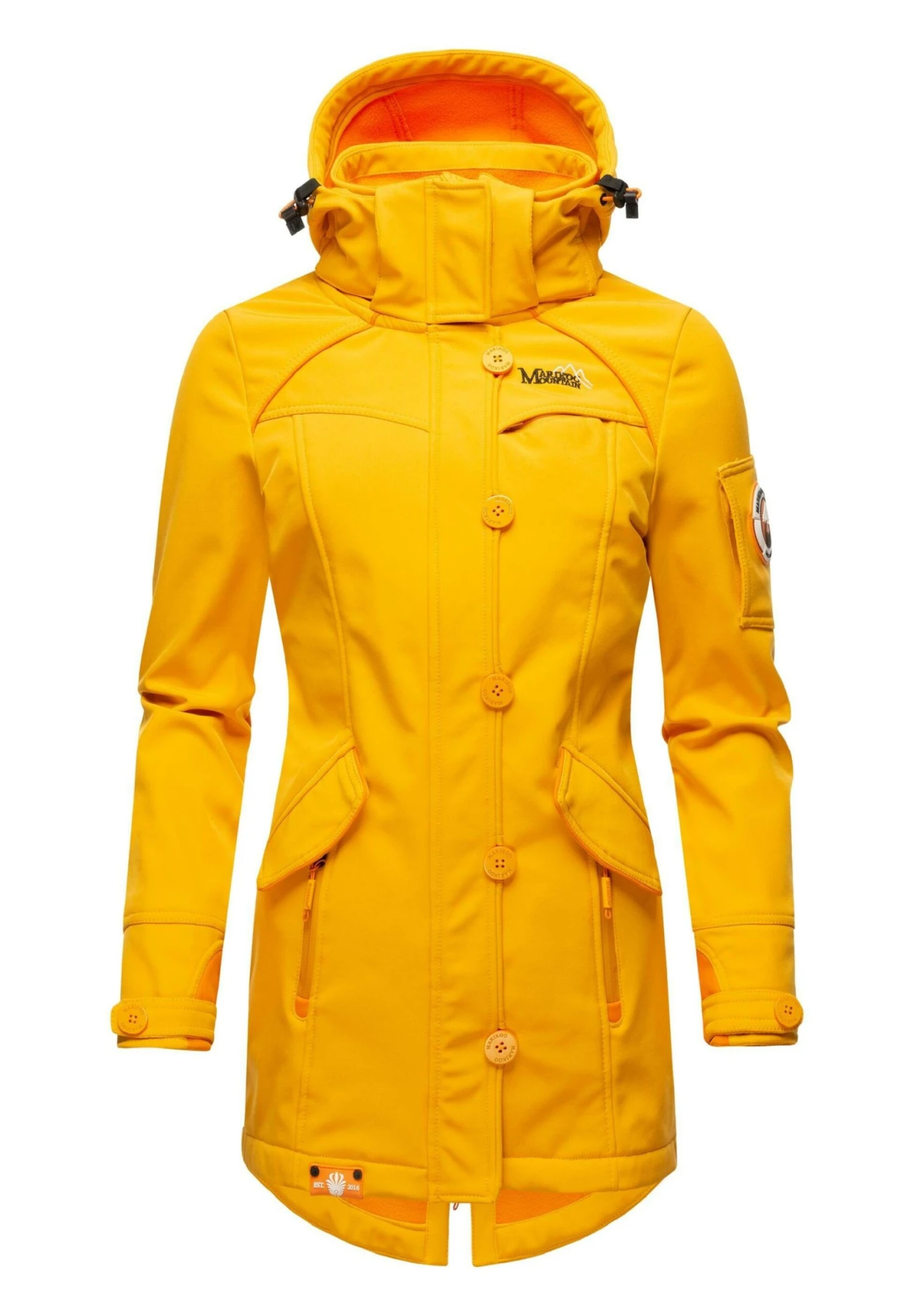 Soulinaa - Parka - Amber Yellow