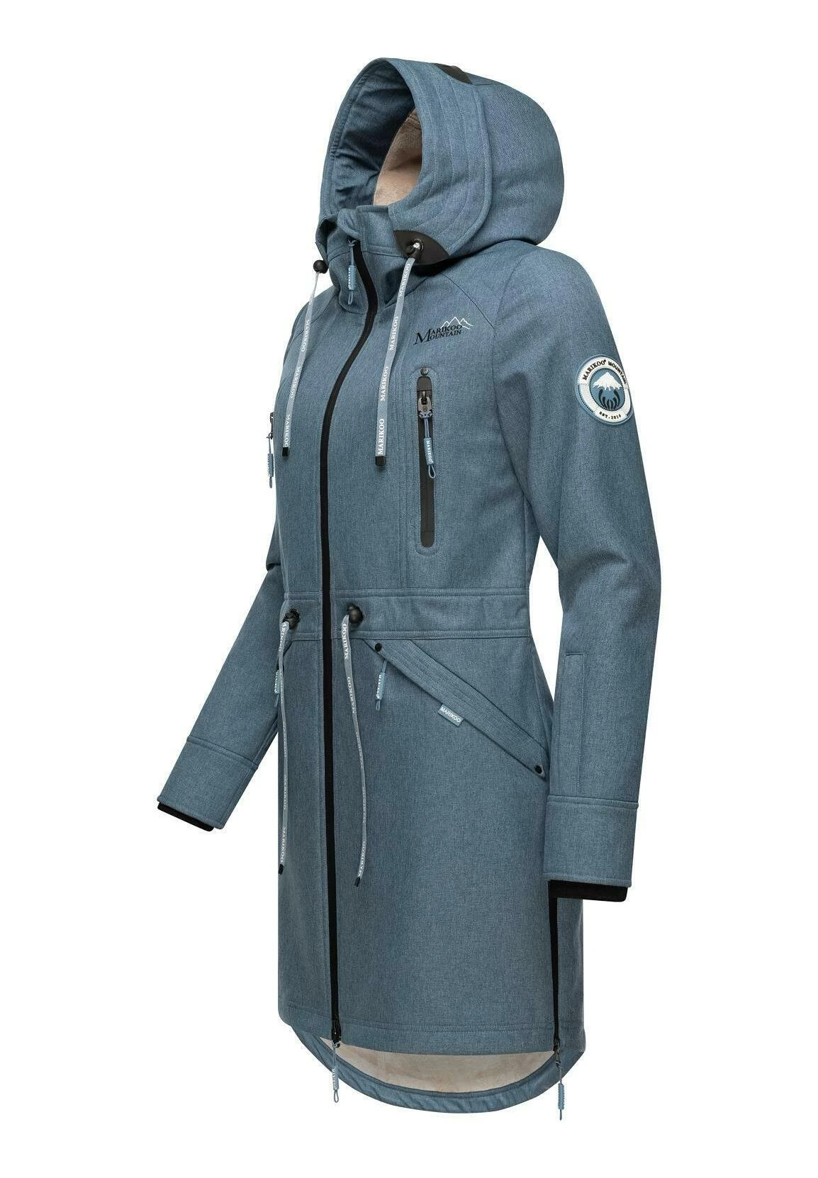 Racquelle - Parka - Dusty Blue
