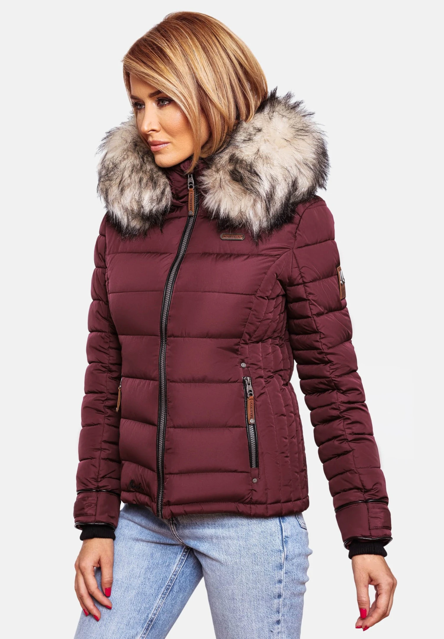 Lerikaa - Chaqueta De Invierno - Dark Red Melange