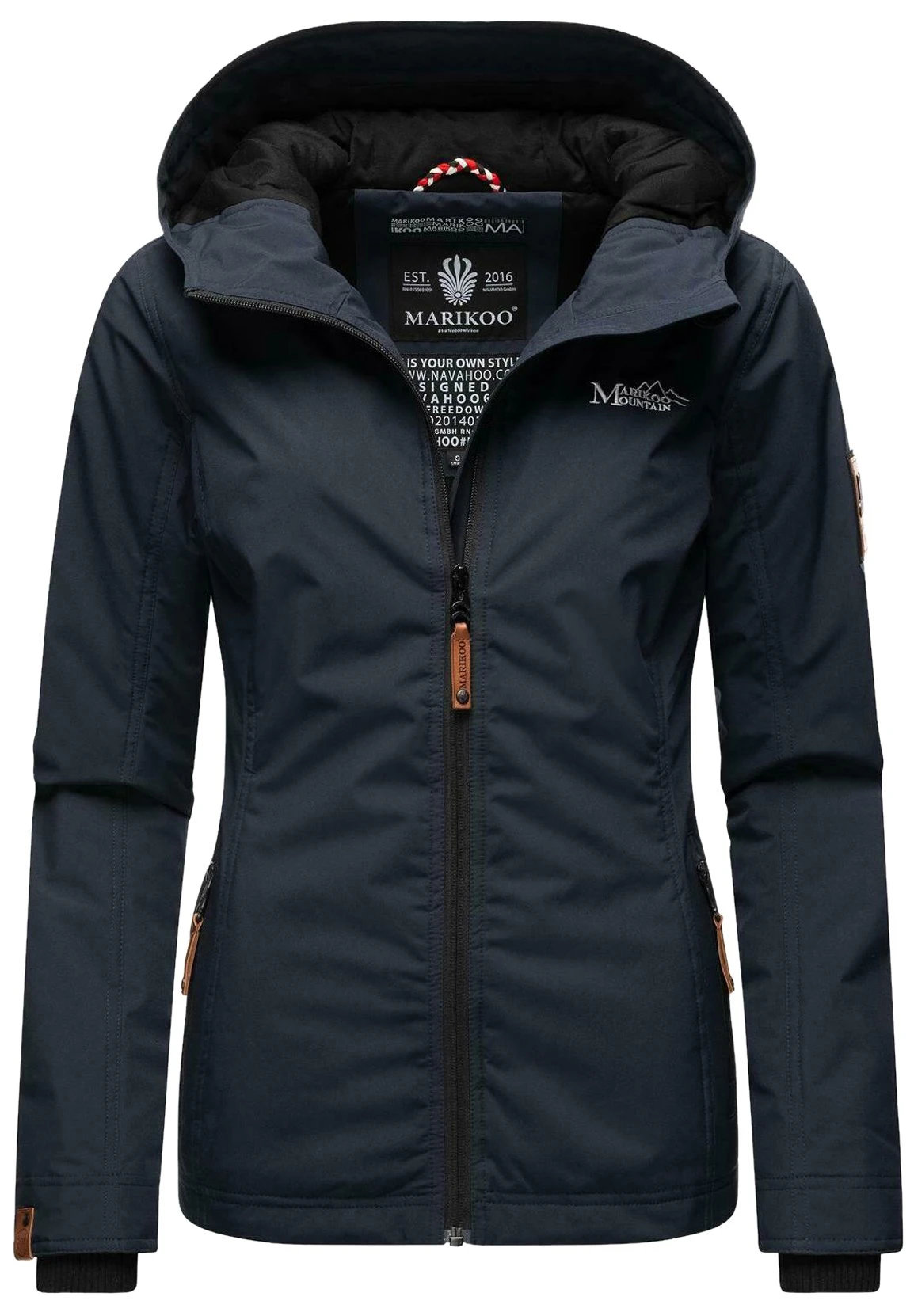 Brombeere - Chaqueta Outdoor - Dark Blue