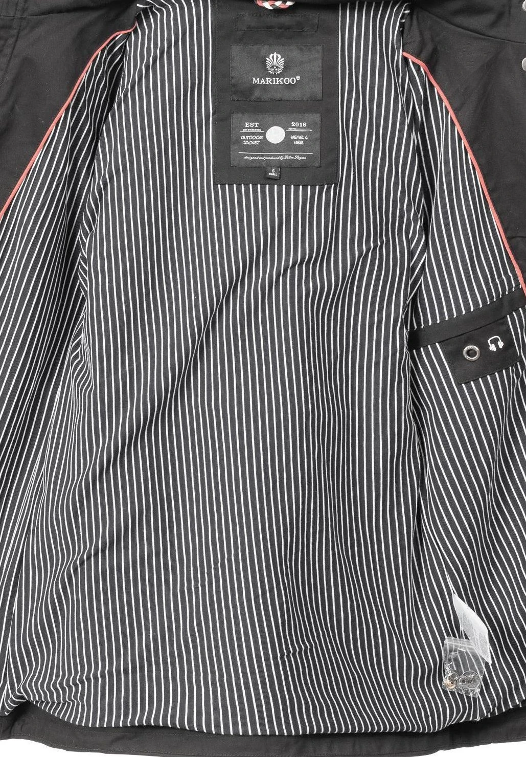 Nyokoo - Parka - Black