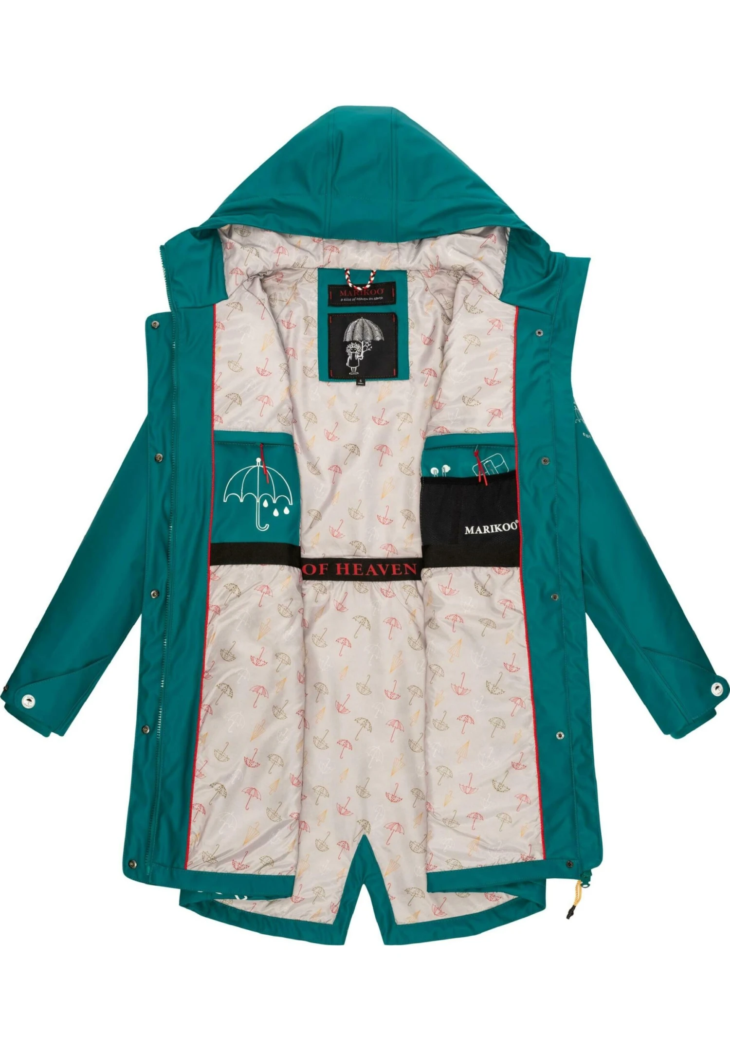 Dancing Umbrella - Impermeable - Dark Green