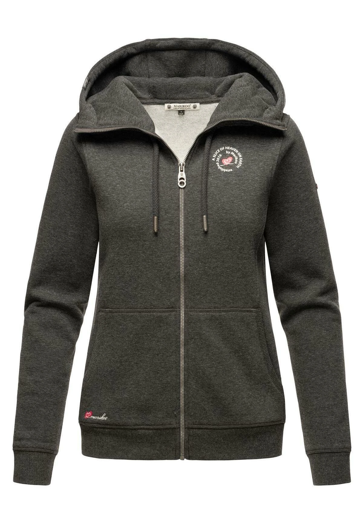 Setsunaa - Sudadera Con Cremallera - Darkgreymelange