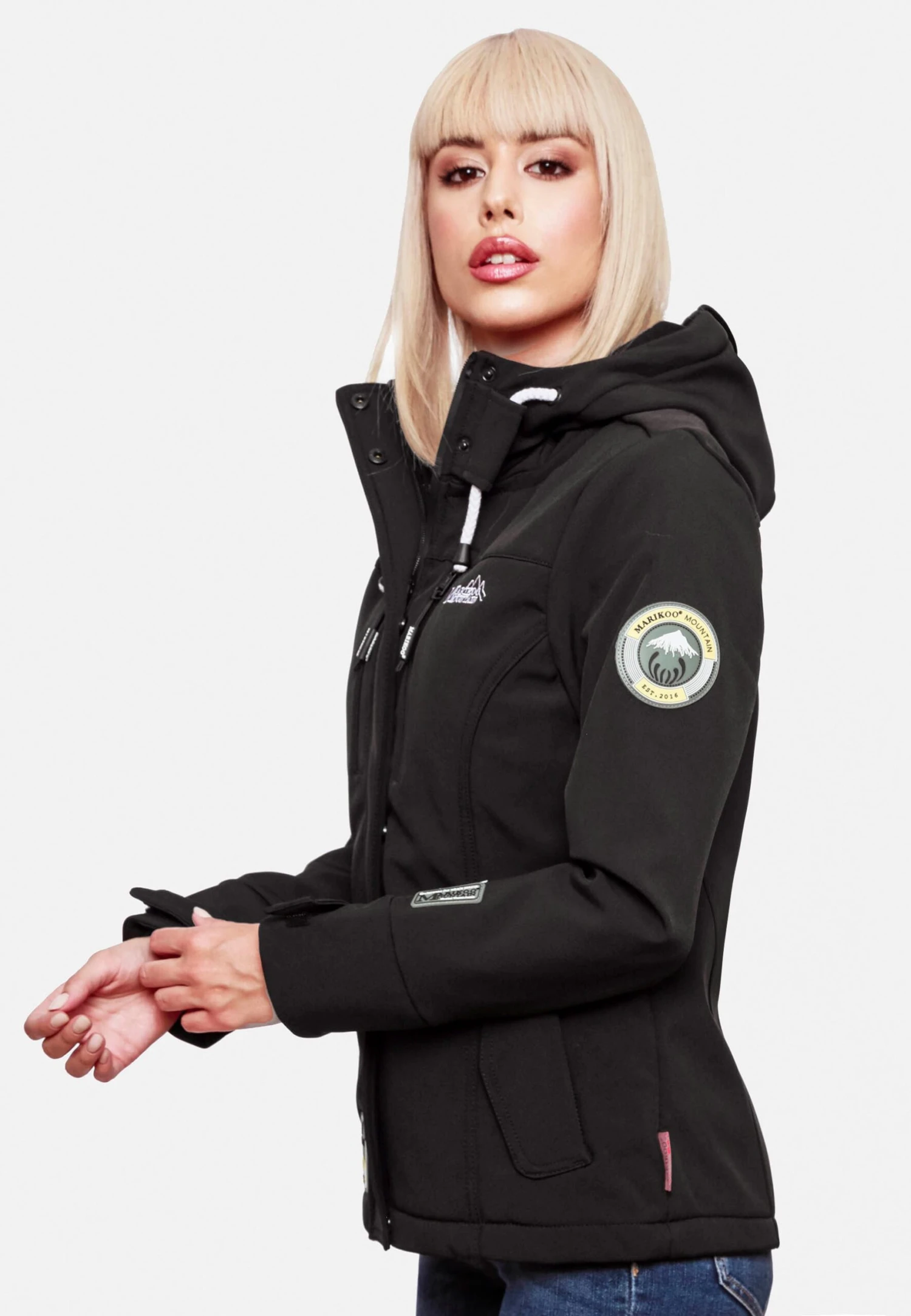 Funktions - Chaqueta Outdoor - Schwarz