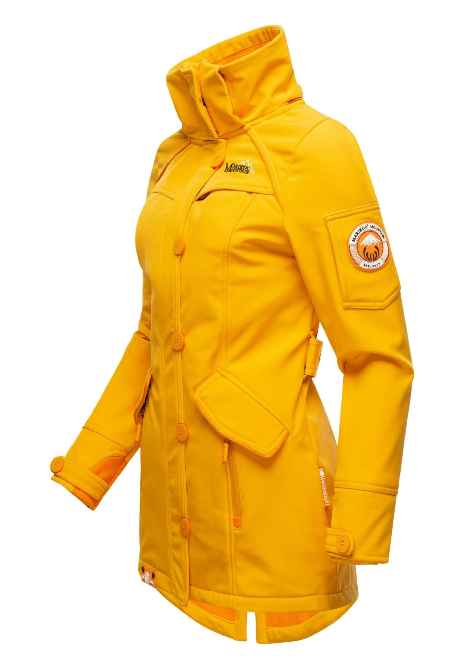 Soulinaa - Parka - Amber Yellow