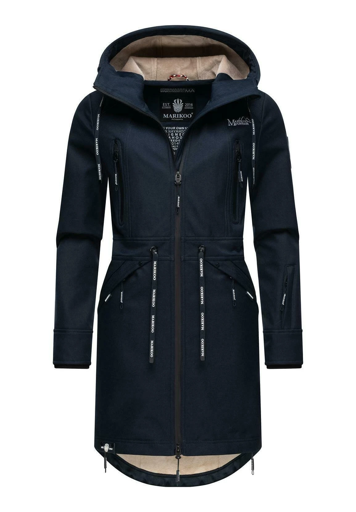 Racquelle - Parka - Dark Blue
