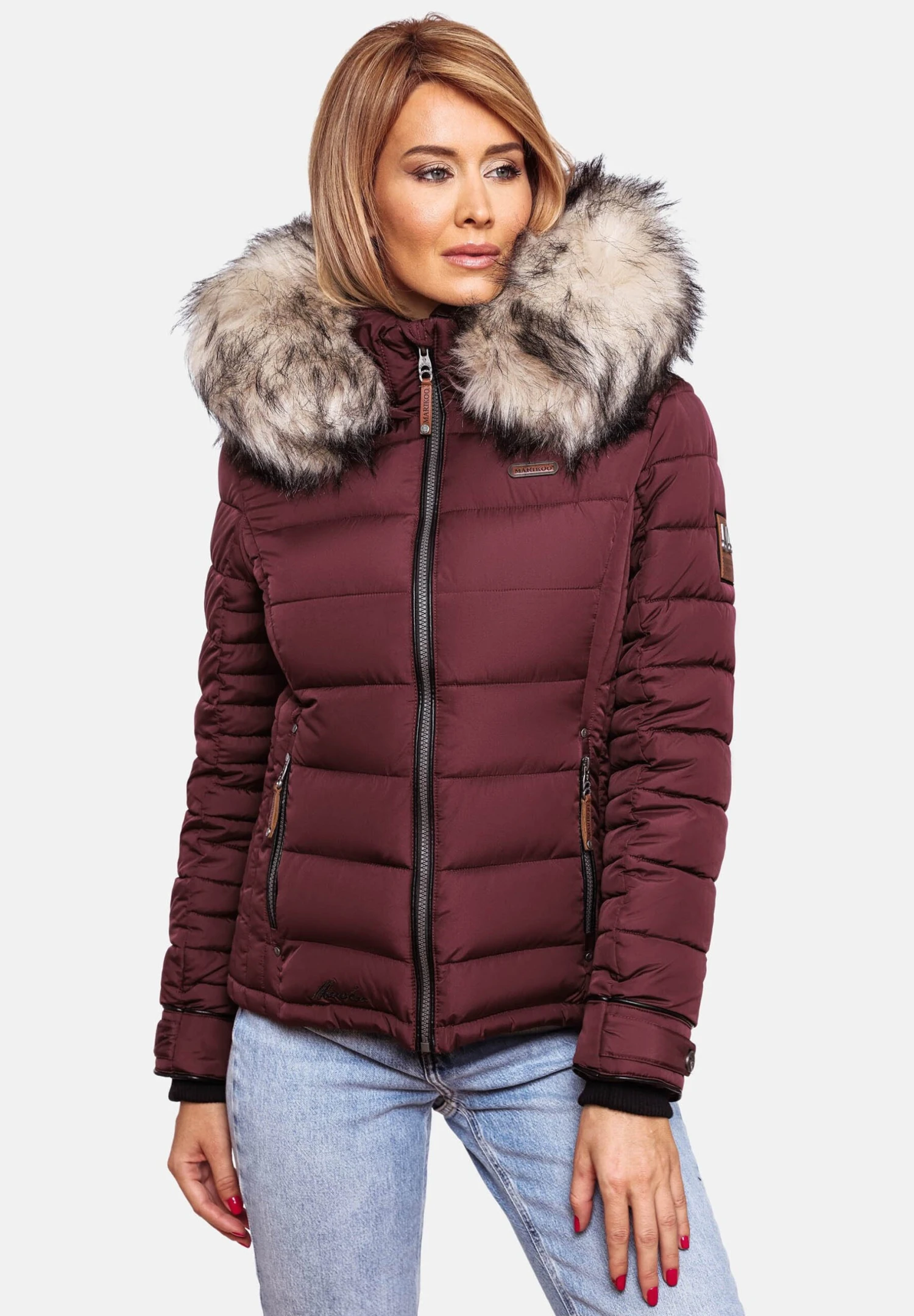 Lerikaa - Chaqueta De Invierno - Dark Red Melange
