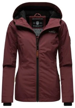 Marikoo Brombeere - Chaqueta Outdoor - Dark Red Melange