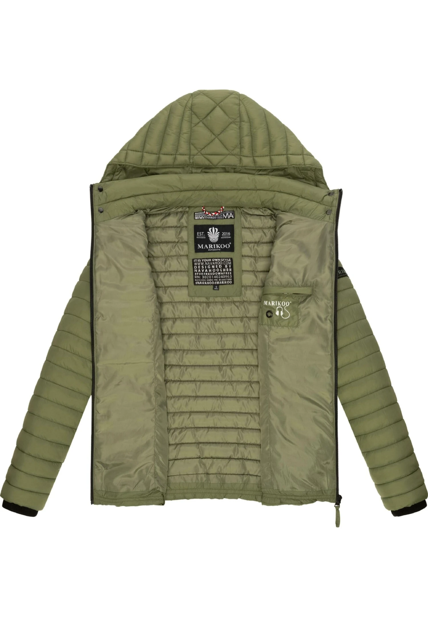 Samtpfote - Chaqueta De Entretiempo - Dusty Olive