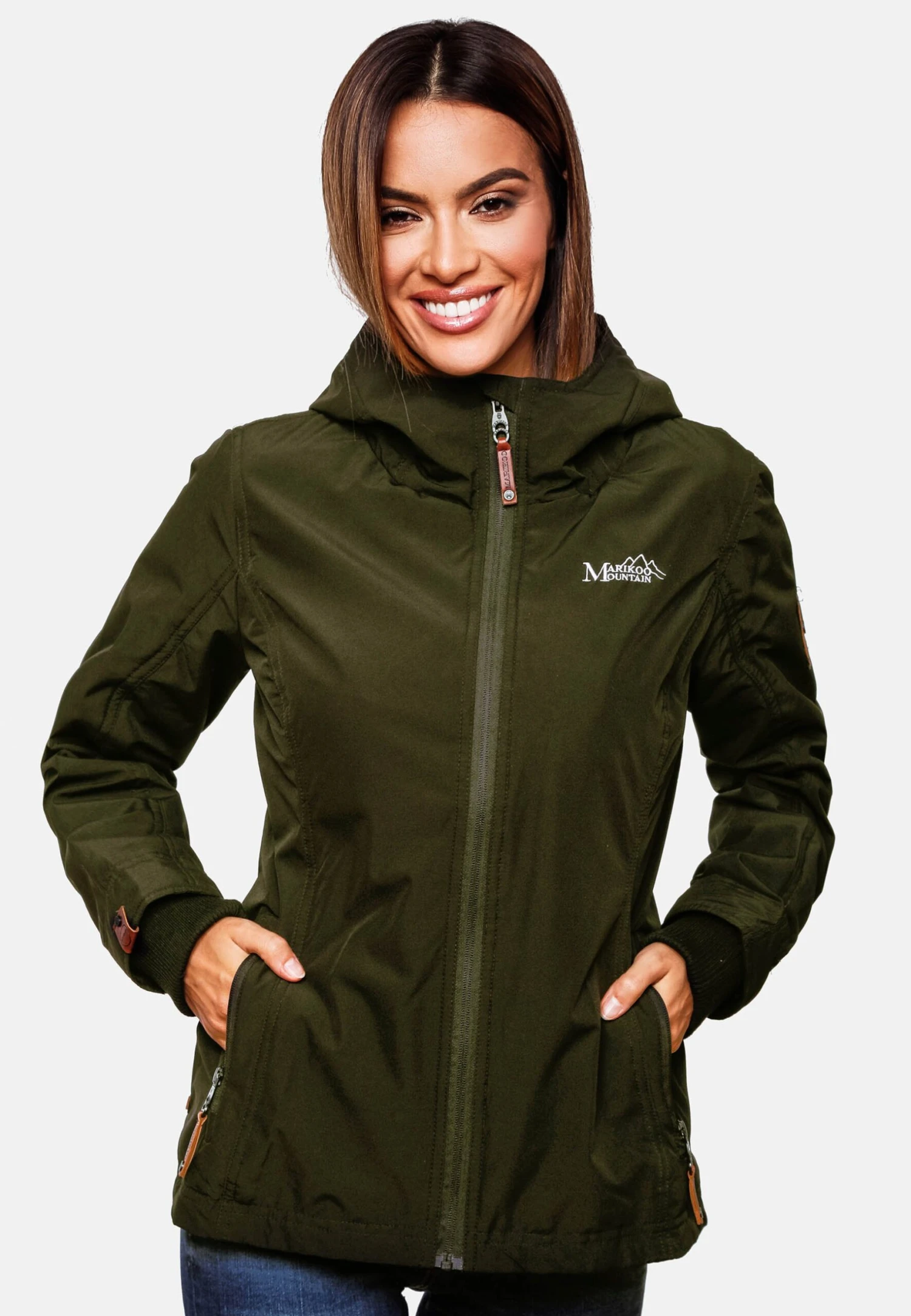 Brombeere - Chaqueta Outdoor - Olive