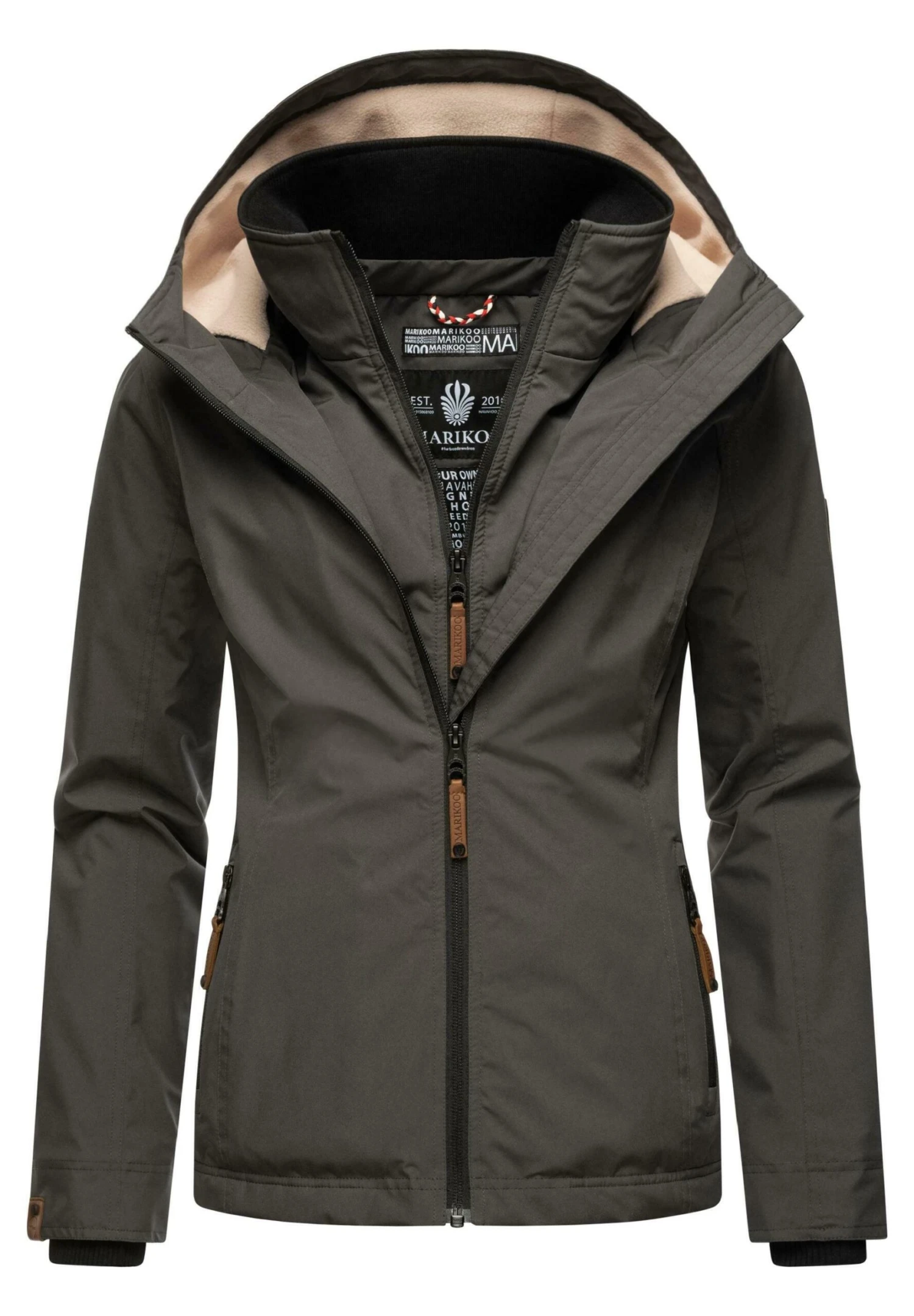 Erdbeere - Chaqueta Outdoor - Dark Grey