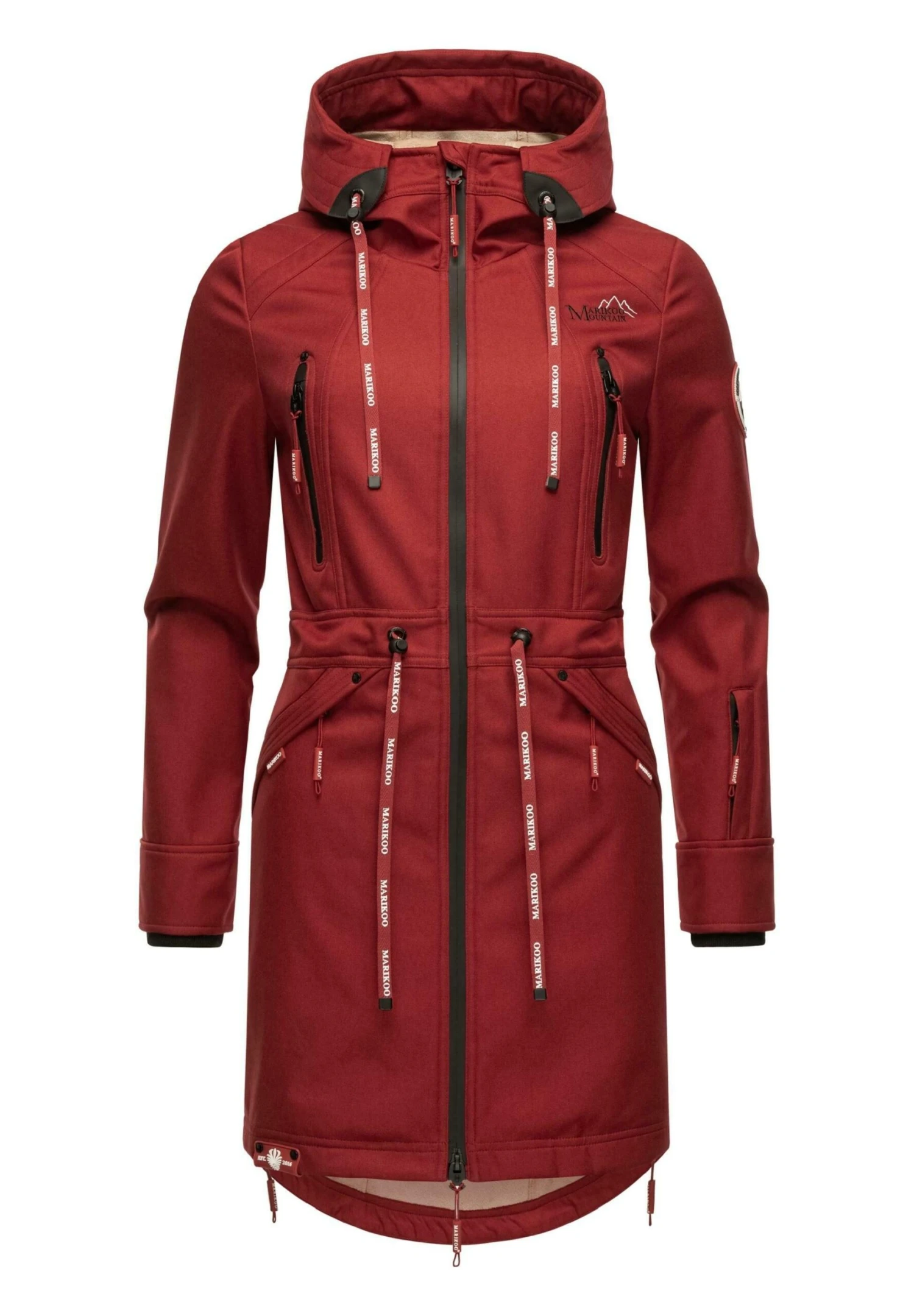 Racquelle - Parka - Blood Red