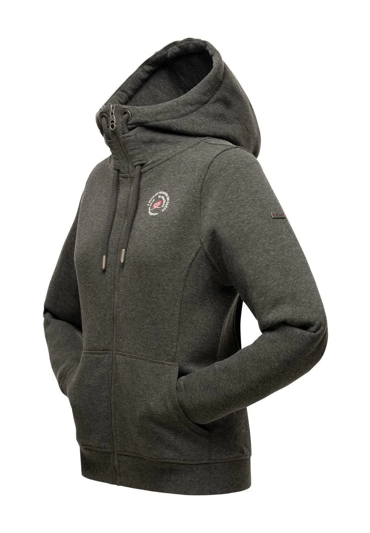 Setsunaa - Sudadera Con Cremallera - Darkgreymelange